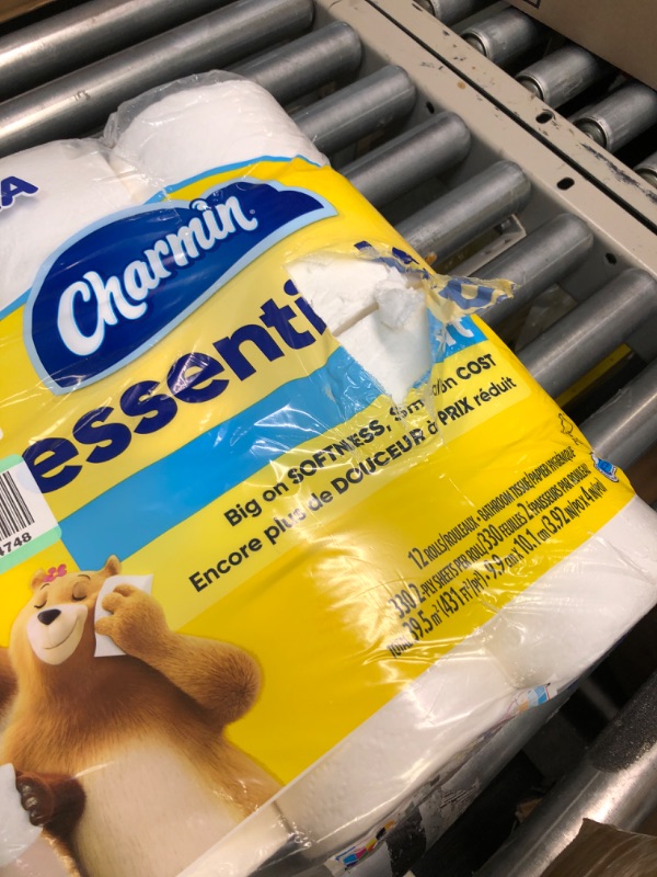 Photo 1 of Charmin Essentials Soft Essentials 12 Double Rolls = 24 Regular Rolls 12 Count (Pack of 1)