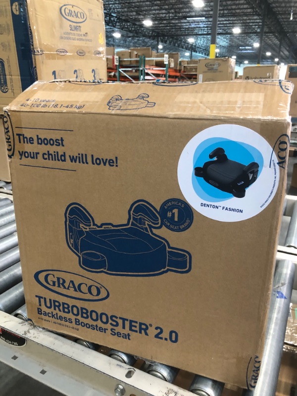 Photo 2 of 
Graco TurboBooster 2.0 Backless Booster Car Seat, Denton