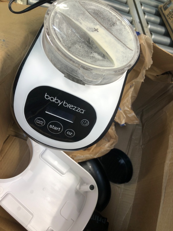 Photo 3 of Baby Brezza Formula Pro Mini Baby Formula Maker – Small Baby Formula Mixer Machine Fits Small Spaces and is Portable for Travel– Bottle Makers Makes The Perfect Bottle for Your Infant On The Go Formula Pro Mini Dispenser Machine