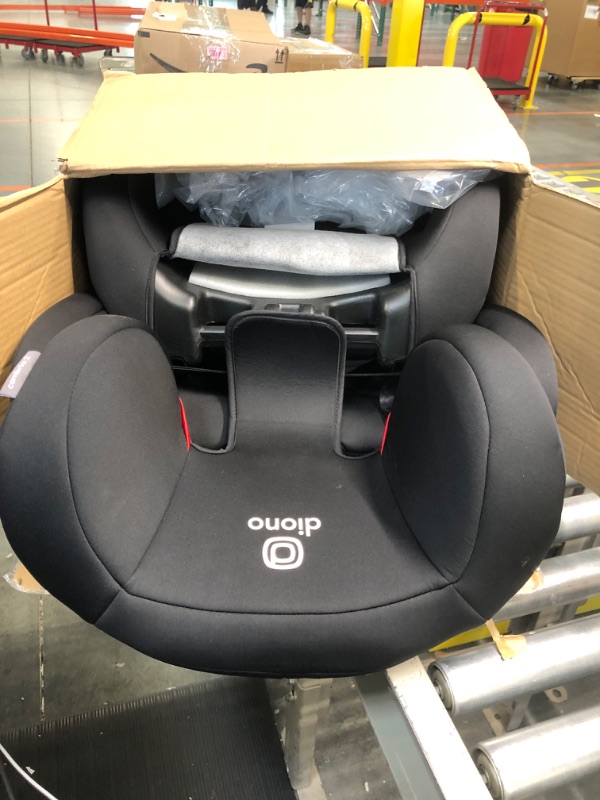 Photo 3 of Diono Cambria 2 XL 2022, Dual Latch Connectors, 2-in-1 Belt Positioning Booster Seat, High-Back to Backless Booster with Space and Room to Grow, 8 Years 1 Booster Seat, Black NEW! Black