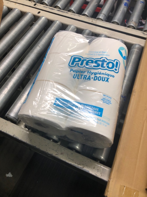 Photo 3 of Amazon Brand - Presto! 308-Sheet Mega Roll Toilet Paper