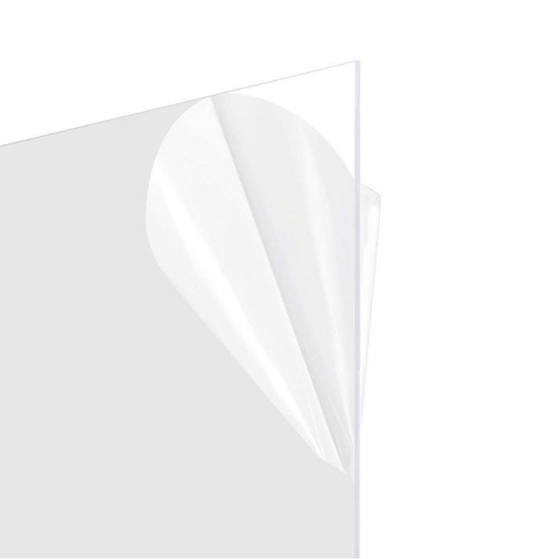 Photo 1 of 24x30 Plexiglass Replacement for Picture Frames |Styrene Sheets for Arts and Crafts, DIY Display Projects, Signs | Plexiglass Sheet .060 | Clear 1/16th | Double-Sided Protective Film (Set of 2)
