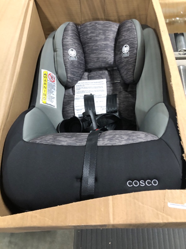 Photo 1 of Cosco Mighty Fit 65 DX Convertible Car Seat (Heather Onyx Gray)