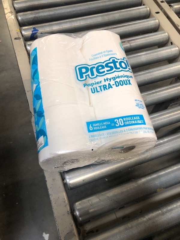 Photo 4 of Amazon Brand - Presto! 308-Sheet Mega Roll Toilet Paper
