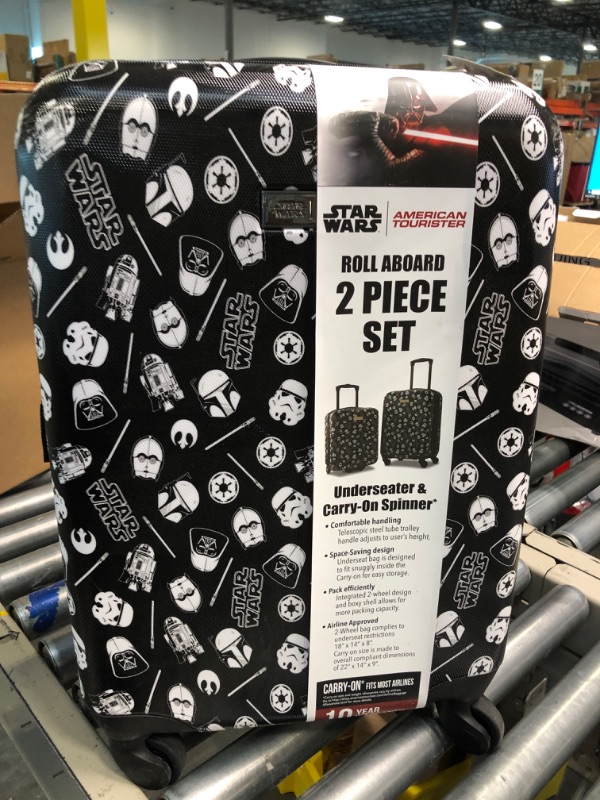 Photo 1 of AMERICAN TOURISTER Star Wars Hardside Spinner Wheel Luggage, 1Piece  (18/20) 