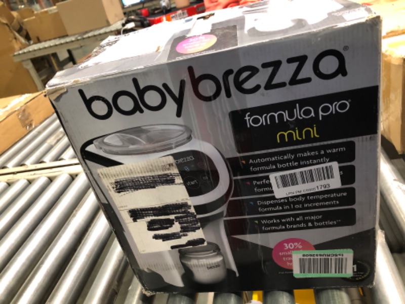 Photo 2 of Baby Brezza Formula Pro Mini Baby Formula Maker – Small Baby Formula Mixer Machine Fits Small Spaces and is Portable for Travel– Bottle Makers Makes The Perfect Bottle for Your Infant On The Go Formula Pro Mini Dispenser Machine