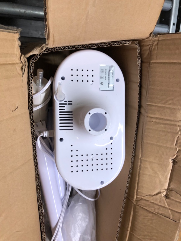 Photo 1 of AceFox Professional Ozone Facial Steamer with Hot Mist Function, Stand Facial Steamer On Wheels, Height Adjustable & 360° Rotatable Nozzle, Use at Home & Salon SPA Buttons