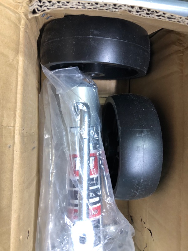Photo 1 of TYT Swivel Trailer Jack - 1500lbs Capacity, 12" Lift, Heavy Duty Marine Boat & RV Camper Jack with 6" Dual Wheels and Zinc-Plated Finish
