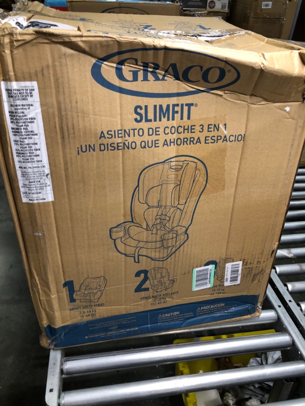 Photo 2 of Graco - Slimfit All-in-One Convertible Car Seat, Darcie