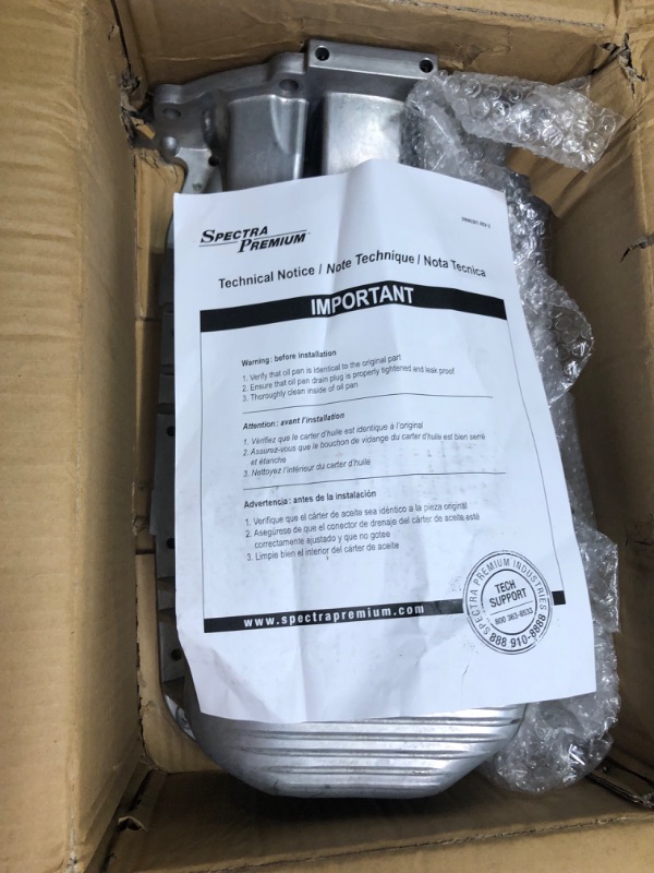 Photo 1 of Spectra Premium HYP17A Oil Pan