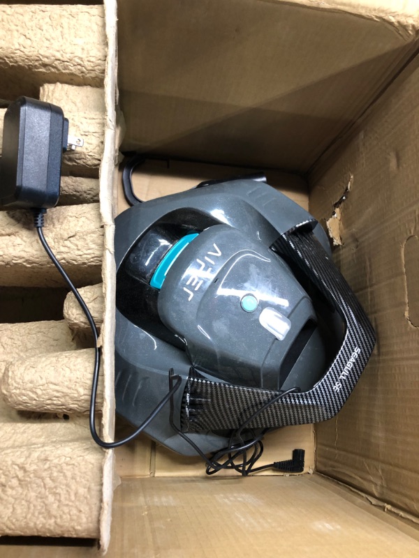 Photo 3 of (2023 New) KOKIDO Cordless Robotic Pool Cleaner, Automatic Pool Vacuum for Flat Bottom Above/Inground Pools up to 30 Feet. Dirt, Sand, Debris and Leaves (max 5 inch), Last 90 Mins, XTROJET 330