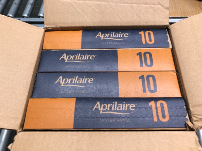 Photo 3 of AprilAire 10 Water Panel Humidifier Filter Replacement for AprilAire Whole House Humidifier Models 110, 220, 500, 500A, 500M, 550, 550A, 558 (Pack of 4)