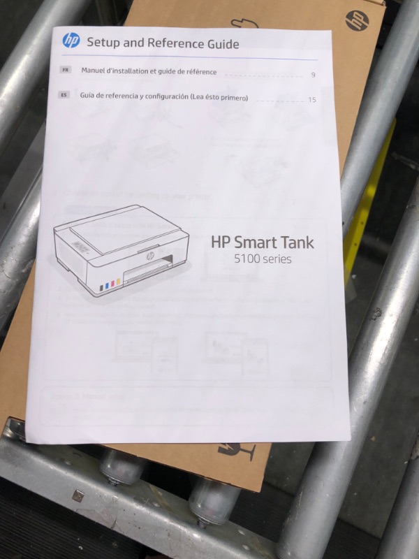 Photo 1 of HP Smart-Tank 5101 Wireless All-in-One Ink-Tank Printer with up to 2 Years of Ink Included (1F3Y0A),White