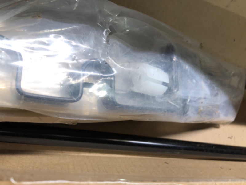 Photo 1 of [DRAW A LINE] Tension Rod C, 78.8-108.3 in, Vertical Mounting, Black, D-3-BK Black Tension Rod C