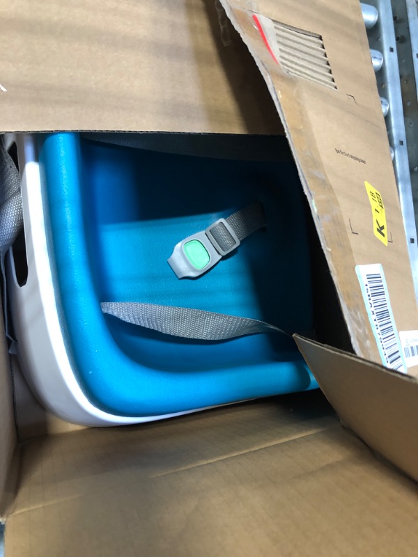 Photo 3 of Ingenuity SmartClean Toddler Booster Seat - Peacock Blue