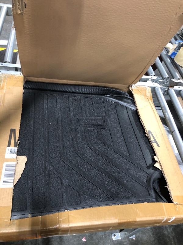 Photo 3 of Cargo Mat for Kia Sportage X Pro SX Prestige 2023 Fits with Subwoofer Only, Rear Trunks Cargo Liner for Kia Sportage 2023 Accessories, TPE Black Trunk Mat for Kia Sportage 2023 with Subwoofer