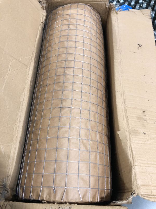 Photo 4 of Tongmo 24" x 100' Hardware Cloth, 1inch Mesh Galvanized Chicken Wire Fence, 19 Gauge Welded Wire Roll,Garden Fence, Poultry Netting for Rabbit/Duck/Chicken Coop