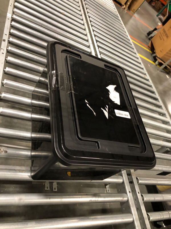 Photo 1 of FILE HOLDER TUB WITH LID BLACK
