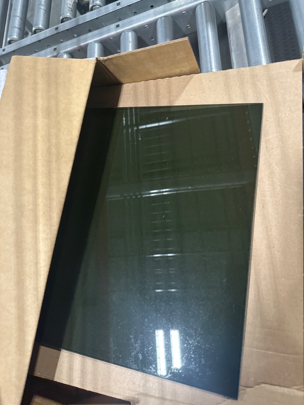 Photo 1 of Lippert Components 806621 Thin Shade Complete Window Kit for RV Entry Doors, Black