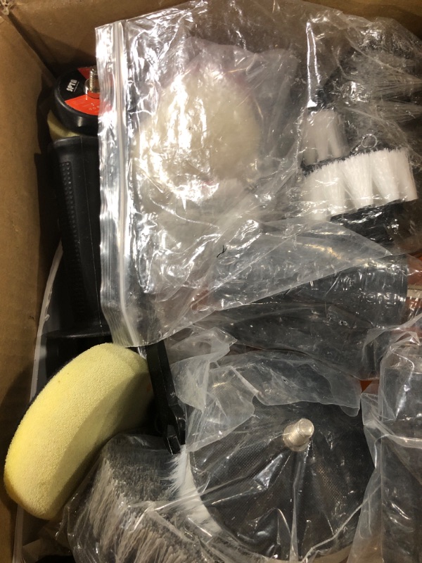 Photo 1 of SPTA 12V Cordless Car Polisher Tool Sets, Cordless Drill Variable Speed Polisher and Buffer, 2000mAh Li-ion Battery with Fast Charger and Polishing Pads for Car Detailing and Paint Polishing 12v Cordless Car Polisher V2