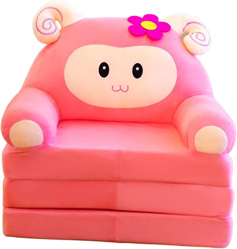 Photo 1 of Brand: AAOTE
AAOTE Boys Girls Cartoon Couch Chairs Cover, Lovely Children Chair Seat Slipcover Furniture Protector Armchair Slipcover for Bedroom Living Room (Crown) (Color : Pink Sheep)