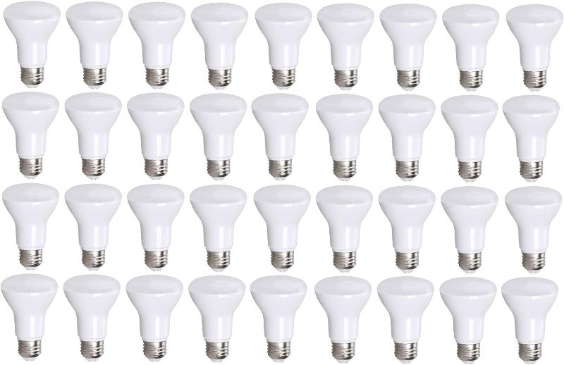 Photo 1 of 36 Pack 90 CRI BR20 LED Bulb 6W=50W 3000K Soft White Dimmable 540 Lumen Outdoor/Indoor Flood Light UL-Listed CEC Title 20 Compliant…