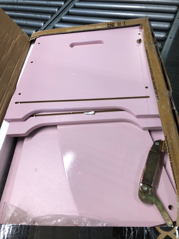 Photo 1 of Delta Children MySize Deluxe Toy Box - Greenguard Gold Certified, Dusty Rose