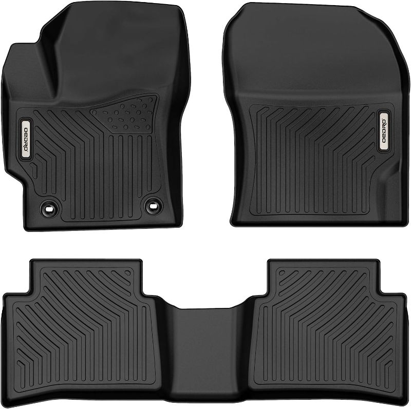 Photo 1 of 
OEDRO Floor Mats Compatible with 2020-2023 Toyota Corolla Sedan, All Weather Guard Front & Rear 2 Row Liner Set, Black TPE Custom Fit
