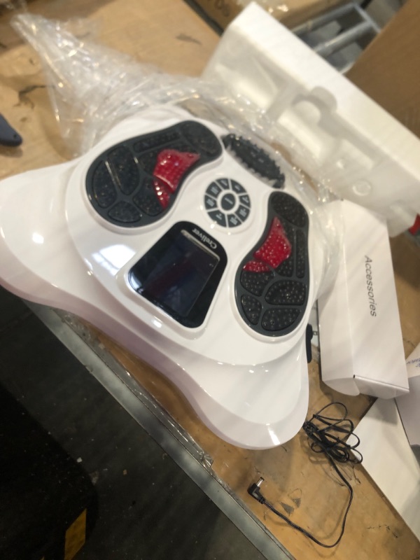 Photo 1 of Creliver Foot Circulation Plus EMS & TENS Foot Nerve Muscle Massager, Electric Foot Stimulator Improves Circulation, Feet Legs Circulation Machine Relieves Body Pains, Neuropathy (FSA or HSA Eligible)