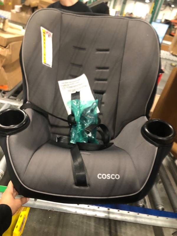 Photo 2 of Cosco Onlook 2-in-1 Convertible Car Seat, Rear-Facing 5-40 pounds and Forward-Facing 22-40 pounds and up to 43 inches, Black Arrows