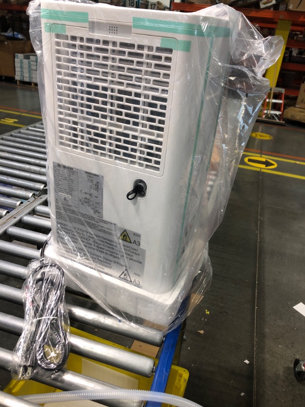 Photo 3 of 4500 Sq. Ft 50 Pint Dehumidifier for Basement, COLAZE Dehumidifiers with Drain Hose for Home Bedroom Bathroom Large Room, Auto Defrost & Full Water Alarm & 24H Timer with 1.59 Gallon Water Tank 4500 sqft