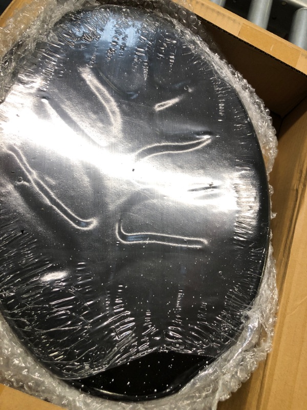 Photo 1 of 16 Inch Roasting Pan with Lid - Covered Oval Roaster - Enamel Carbon Steel Roaster Pot - Excellent Heat Distribution and Non-sticky - for Turkey Chicken Meat & Vegetables -Birthday and Holiday gifts