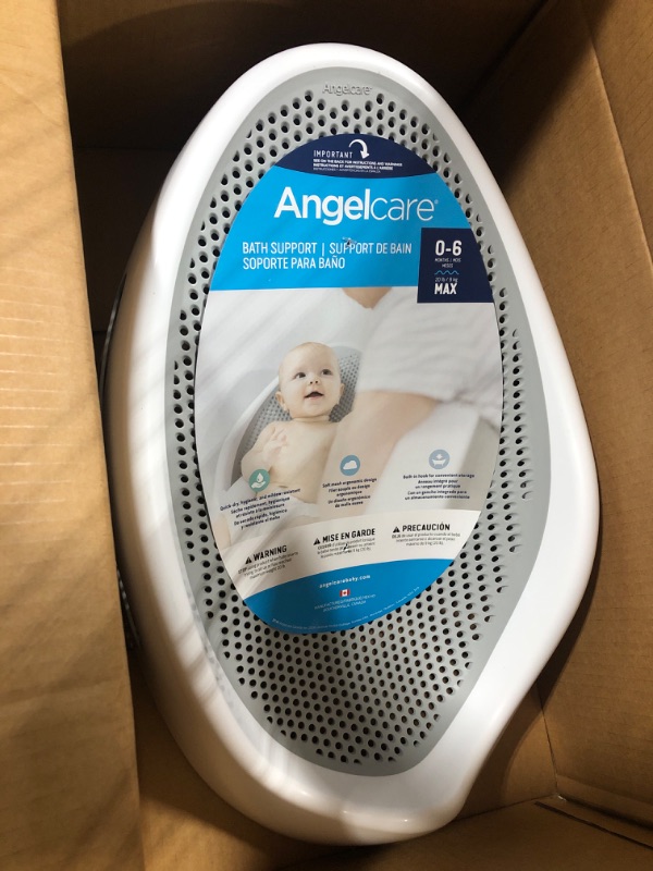 Photo 3 of Angelcare Baby Bath Support (Grey) | Ideal for Babies Less than 6 Months Old