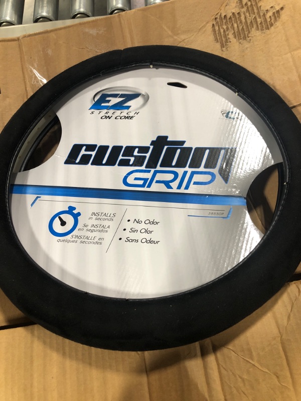 Photo 1 of Custom Accessories 38550P Road Pilot Black Ultra-Soft Molded Steering Wheel Cover
