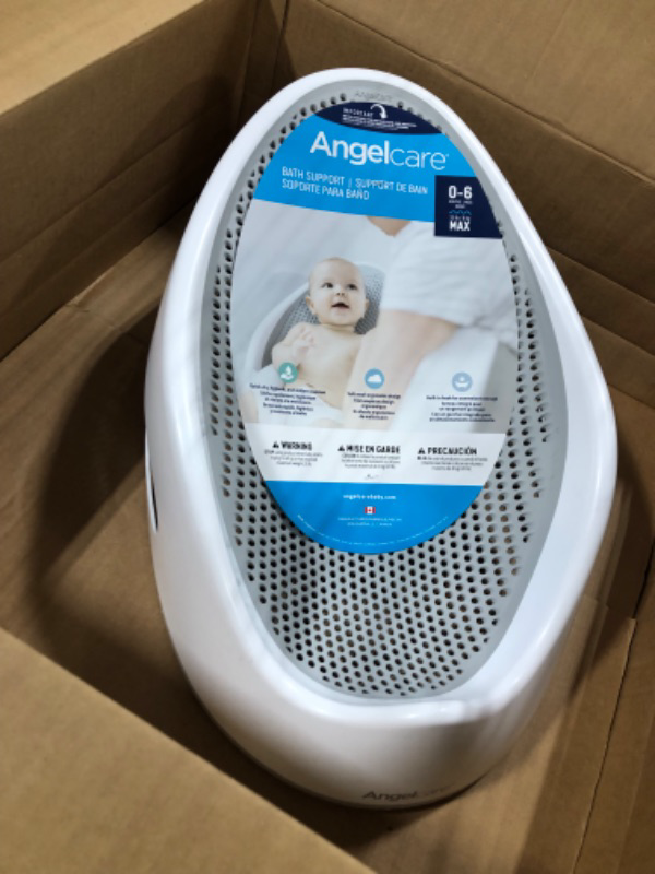 Photo 3 of Angelcare Baby Bath Support (Grey) | Ideal for Babies Less than 6 Months Old