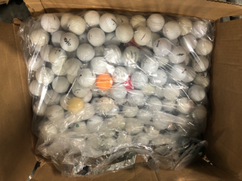 Photo 3 of 100 Shag/Practice/Hit Away/Range Used Golf Ball Mix in Mesh Bag - Golf Ball Planet