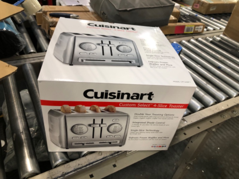 Photo 2 of Cuisinart CPT-640P1 4-Slice Custom Select Toaster, Stainless Steel 4 Slice Toaster