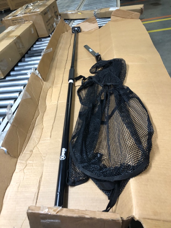 Photo 5 of XINQIAO Cargo Bar for Pickup Truck Bed, Updated Universal Truck Cargo Barwith Cargo Net and Divider Bar, 200 LB Capacity, Also for A Third Hand Support Pole, 39.4" to 70.8" Long