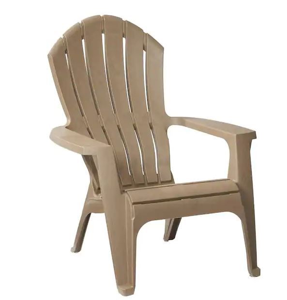 Photo 1 of 2 RealComfort Mushroom Patio Adirondack Chair