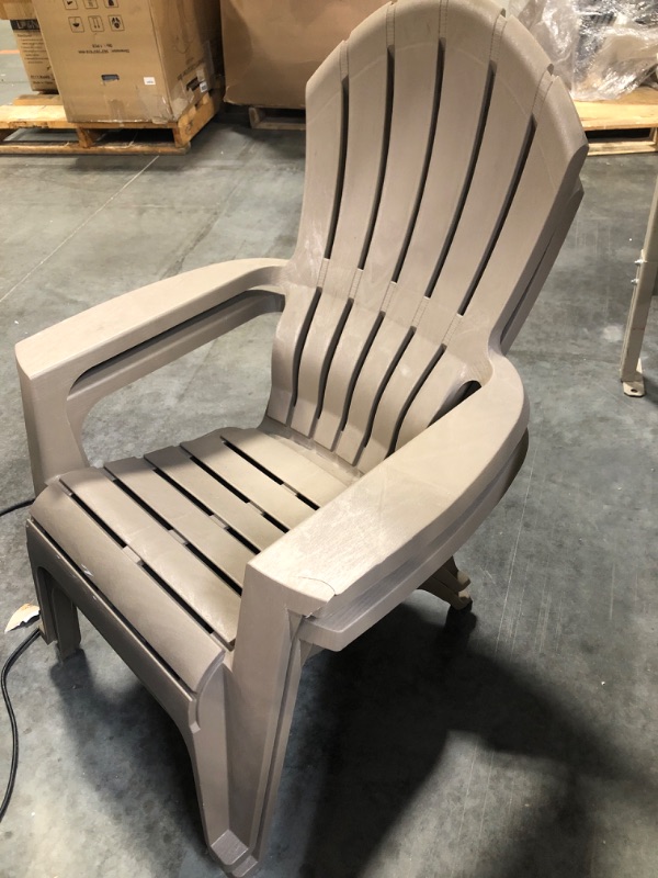 Photo 2 of 2 RealComfort Mushroom Patio Adirondack Chair