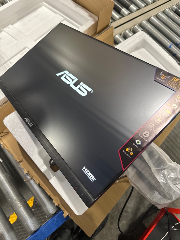 Photo 1 of ASUS TUF Gaming VG249Q 23.8” Monitor 144Hz Full HD (1920 x 1080) 1ms IPS ELMB FreeSync Eye Care DisplayPort HDMI D-Sub,Black 23.8" IPS 1ms 144Hz