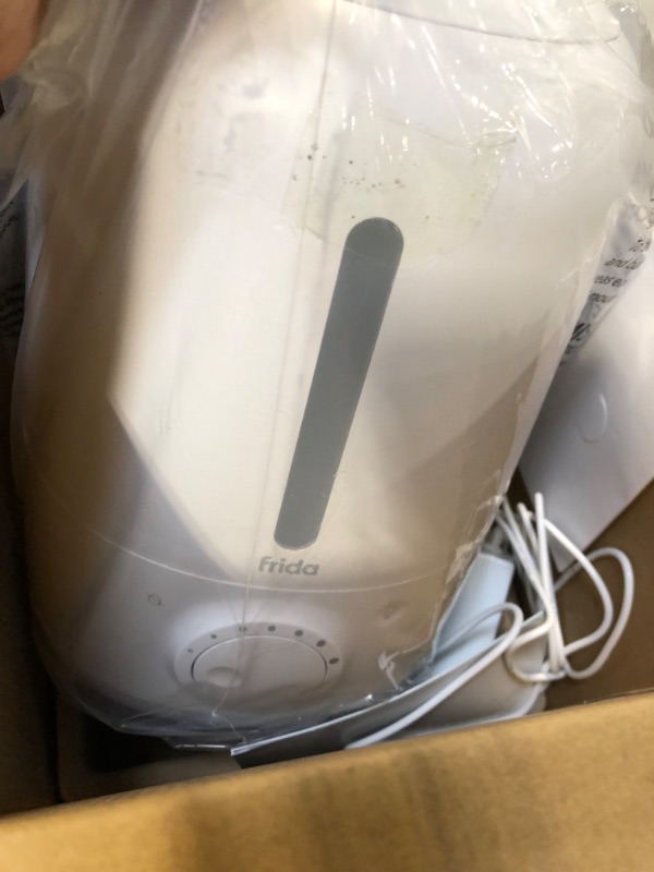 Photo 1 of Frida Baby 3-in-1 Humidifier XL + Diffuser + Nightlight | All-Day Operation for Large Rooms, Top-Fill 6L Tank, Variable Cool-Mist Control, Auto Shut-Off, Quiet, Carry Handle, Night Light, Diffuser 1.6 Gallon Tank (6.0 Liter Tank)