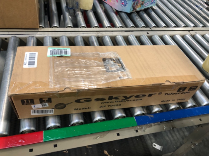 Photo 1 of Gskyer Telescope, 70mm Aperture 400mm AZ Mount Astronomical Refracting Telescope for Kids Beginners - Travel Telescope with Carry Bag, Phone Adapter and Wireless Remote