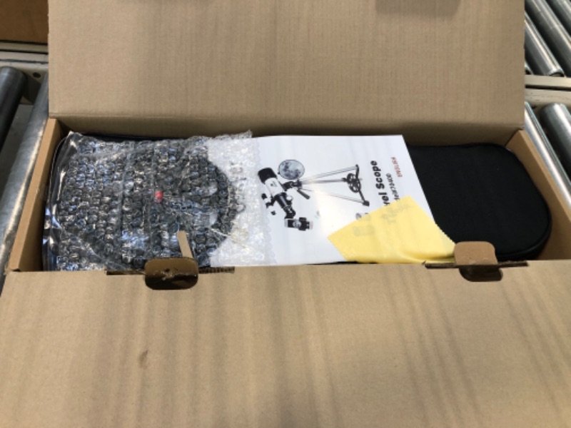 Photo 1 of Gskyer Telescope, 70mm Aperture 400mm AZ Mount Astronomical Refracting Telescope for Kids Beginners - Travel Telescope with Carry Bag, Phone Adapter and Wireless Remote