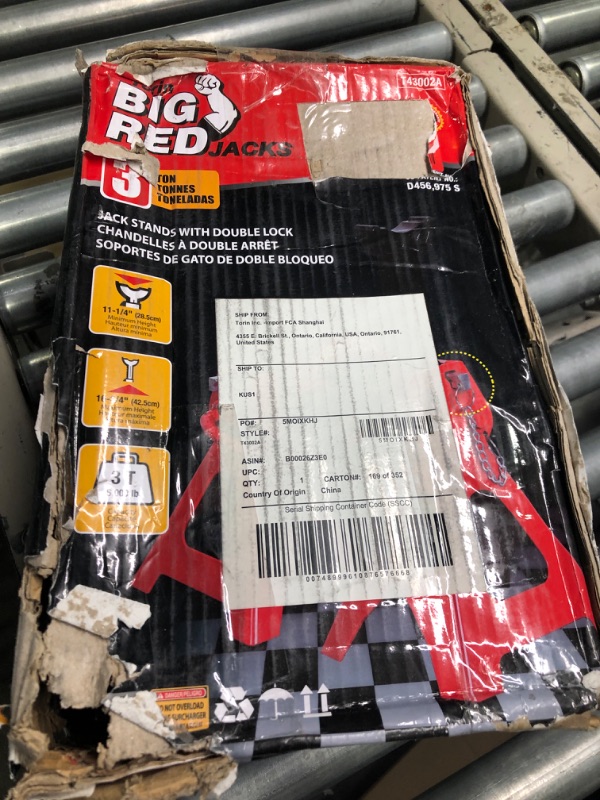 Photo 1 of Double Locking Jack Stands and Tire Hugger Wheel Chock Set Jack Stand and Wheel Chock Bundle