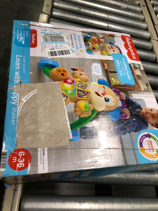 Photo 1 of Fisher-Price Laugh & Learn Baby & Toddler Toy Smart Stages Learn With Puppy Walker, Educational Music Lights And Activities