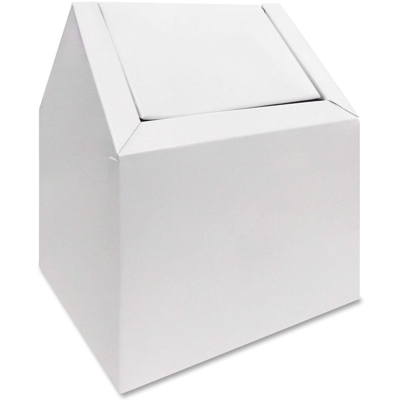 Photo 1 of 4.4 4.4 out of 5 stars 40 Reviews
Hospeco 2201 9" Width x 10-3/4" Height x 9" Depth, White Color, C-Swing Napkin Receptacle