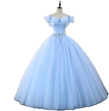 Photo 1 of Datangep Women's Lace up Ball Gown Long Quinceanera Dress with Pleated Straps