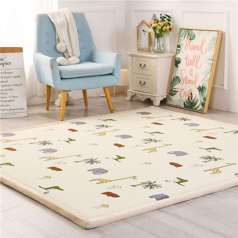 Photo 1 of 
Loartee Kids Play Area Rug - 1.2" Soft & Thick Coral Velvet Nursery Rug, Crawling Mat for Toddler, Jungle Animals Play Mat, Non-Toxic &...
Size:Light Yellow