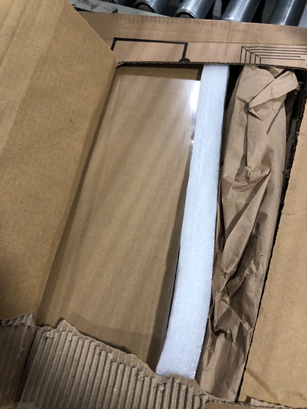 Photo 3 of Amazon Basics Magnetic Dry Erase White Board, 35 x 23-Inch Whiteboard - Black Wooden Frame 23"x35" Magnetic, Wood Frame
